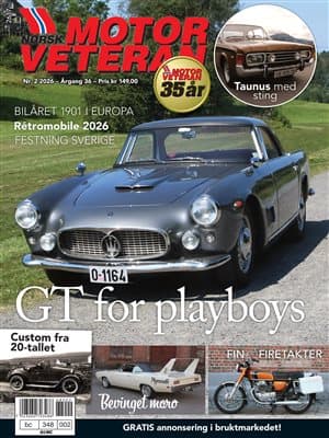 Forside av Norsk motorveteran